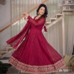 Presenting New Designer Anarkali suit in fancy style