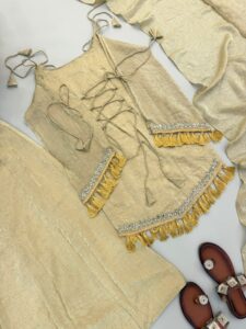 Presenting New Women Ethnic wear Ready to wear Top Bottom with Duppata set - Image 20