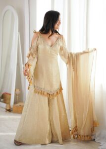 Presenting New Women Ethnic wear Ready to wear Top Bottom with Duppata set - Image 7
