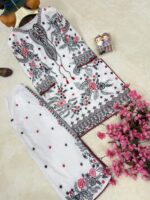 Launching New Designer White Cord set for women - Image 8