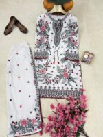 Launching New Designer White Cord set for women - Image 10