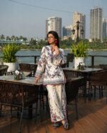 Launching New Designer White Cord set for women