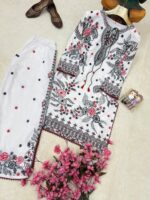 Launching New Designer White Cord set for women - Image 9
