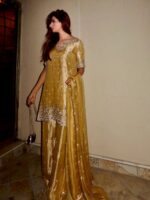 Presenting New Designer Silk kurti plazzo with dupatta set - Image 5