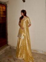 Presenting New Designer Silk kurti plazzo with dupatta set - Image 4
