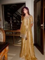Presenting New Designer Silk kurti plazzo with dupatta set - Image 3