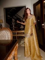 Presenting New Designer Silk kurti plazzo with dupatta set - Image 6