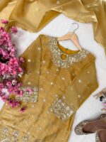 Presenting New Designer Silk kurti plazzo with dupatta set - Image 13
