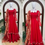 Presenting New 3 pieces suit Anarkali collection
