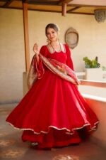 Presenting New 3 pieces suit Anarkali collection - Image 3