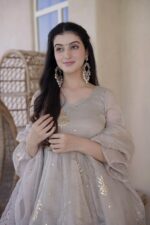 Presenting New Designer Top plazzo with dupatta set - Image 6