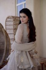 Presenting New Designer Top plazzo with dupatta set - Image 8