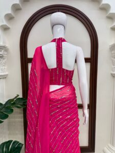 Presenting New Heavy Bentique Designer Lahenga saree collection - Image 10