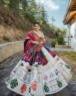 Presenting New Designer printed Lahenga choli collection - Image 6