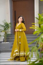 Presenting New Premium Quality 3 piece Anarkali collection - Image 5