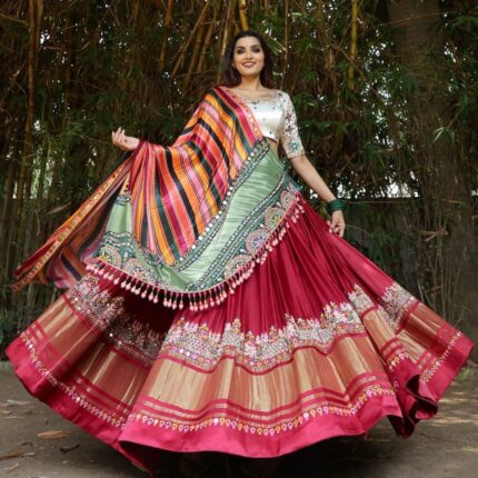 Presenting New Designer Digital printed Lahenga choli collection