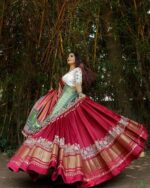 Presenting New Designer Digital printed Lahenga choli collection - Image 3