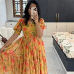 Presenting New Designer printed Maxi Dress