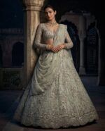 Presenting New Heavy Embroidery work Designer Soft Net Lahenga Collection - Image 9