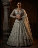 Presenting New Heavy Embroidery work Designer Soft Net Lahenga Collection - Image 6