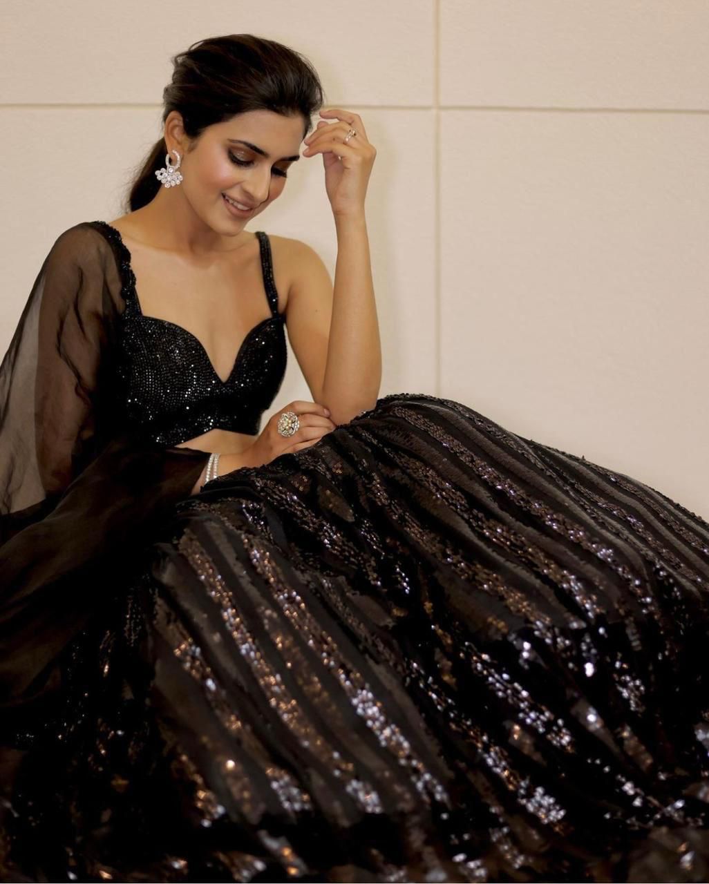 IMG-20260722-WA0086 Hot Black Lahenga collection - Image 1