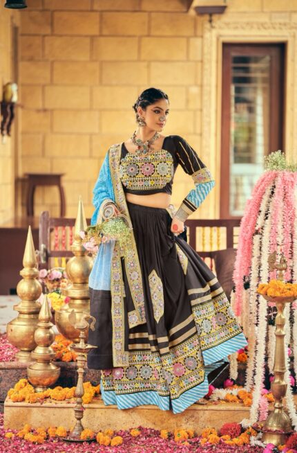 Presenting New Designer printed Lahenga choli collection