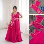 Launching New Embroidery work Lahenga choli with Jacket collection - Image 9