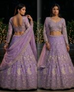 Launching 4 meter flared coding sequences work Lahenga choli collection - Image 14