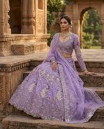 Launching 4 meter flared coding sequences work Lahenga choli collection - Image 8