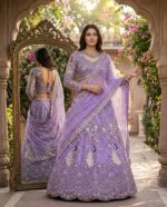 Launching 4 meter flared coding sequences work Lahenga choli collection - Image 12
