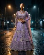 Launching 4 meter flared coding sequences work Lahenga choli collection - Image 4