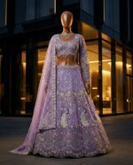 Launching 4 meter flared coding sequences work Lahenga choli collection - Image 2