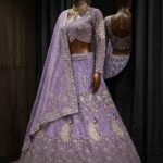 Launching 4 meter flared coding sequences work Lahenga choli collection