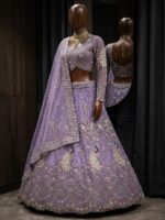 Launching 4 meter flared coding sequences work Lahenga choli collection