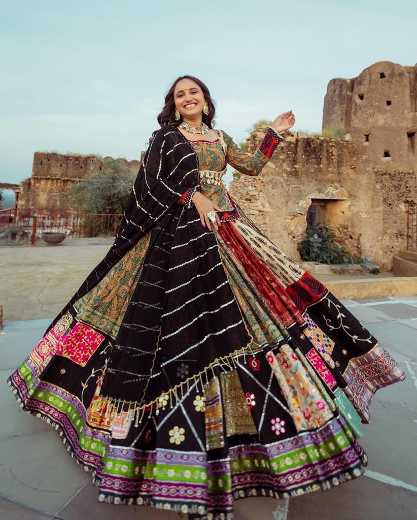 IMG-20260722-WA0166 Presenting New stylish Designer printed Lahenga choli collection - Image 1