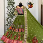 Presenting New Designer printed Lahenga choli collection