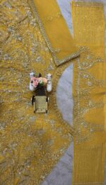 Launching New 4 meter flared premium quality soft net Lahenga choli collection - Image 18