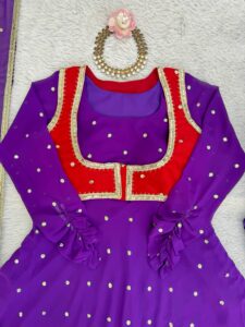 Presenting New Designer Anarkali suit collection - Image 8