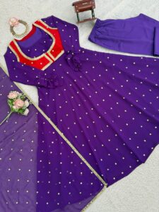 Presenting New Designer Anarkali suit collection - Image 7