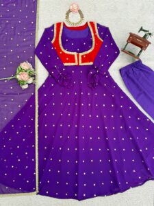 Presenting New Designer Anarkali suit collection - Image 6