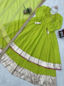 Premium quality 3 piece Anarkali suit collection - Image 13