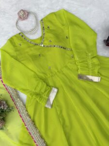 Premium quality 3 piece Anarkali suit collection - Image 15