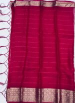 Presenting New pure jacquard weaving organza silk all over saree collection - Image 14