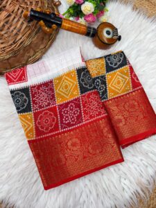 Premium soft Dola Silk saree collection - Image 3