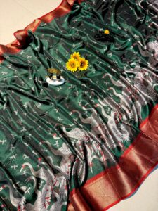 Presenting New soft Magal giri semi dola silk saree collection - Image 8