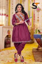 Presenting New Top and Bottom set Navratri special