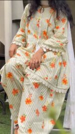 Presenting New Top Farsi pant with Dupatta set collection - Image 6