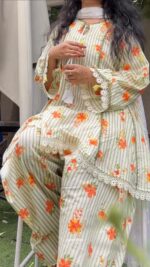 Presenting New Top Farsi pant with Dupatta set collection - Image 11