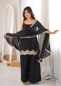 Presenting New women ethnic wear Top Bottom with dupatta set - Image 2