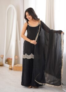 Presenting New women ethnic wear Top Bottom with dupatta set - Image 17